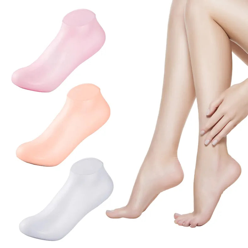 Silicone Moisturizing Gel Heel Socks